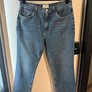 Agolde Valen Blue Denim Jeans